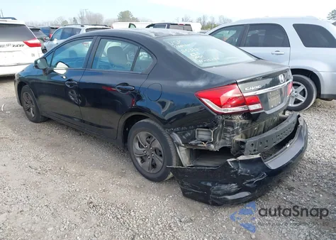 2013 Honda Civic Lx from USA, damaged, VIN 2HGFB2F57DH540886